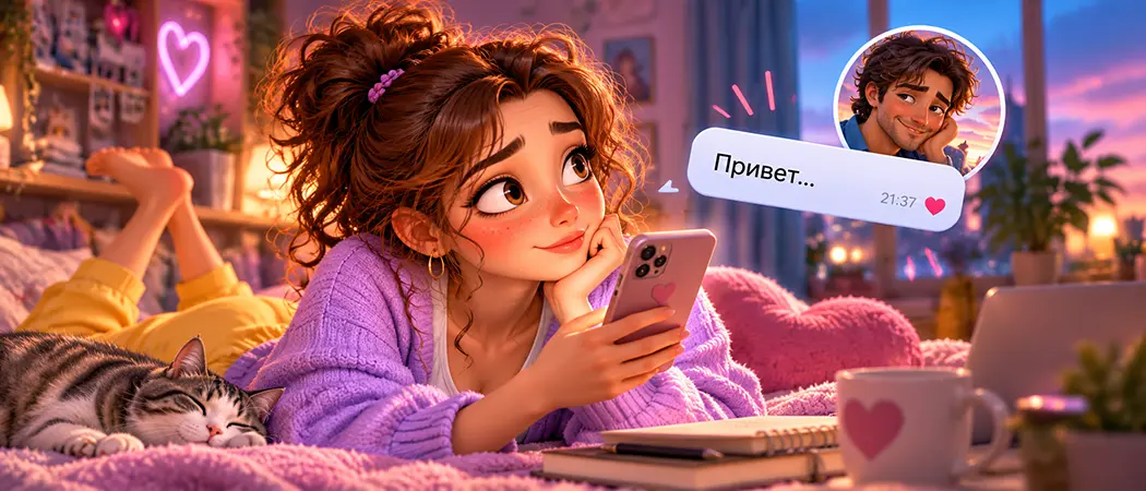 Бывший написал: “Привет”. Он хочет вернуться или просто проверяет, ждёшь ли ты?